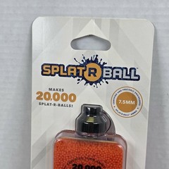 Splat-R-Ball 20,000 Rounds 7.5mm Orange Ammo Certified Splatter Ball New Sealed