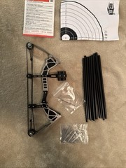 9.5″ Mini Compound Bow and Arrow Set with 12 Arrows Target Shooting Archery Toy