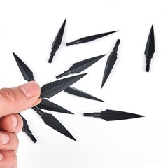 12/24X Traditional Broadheads 150 Grain Archery Arrowhead for Hunting and Target