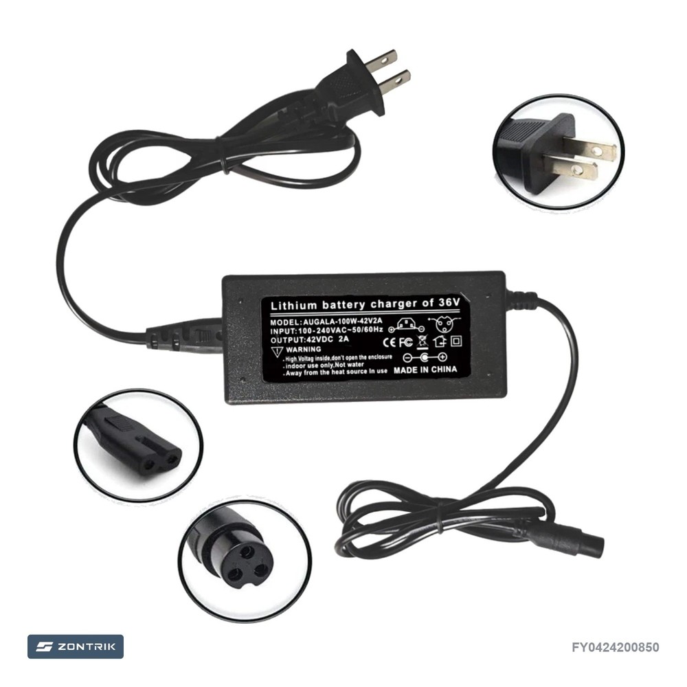 1x NEW Jetson Plasma All-Terrain Hoverboard Charger Compatible with FY0424200850