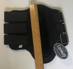 Horse Equine Padded Neoprene Black Splint Boots 2-PACK Sz M By Formay