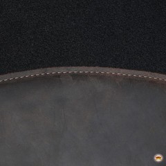 HS HILASON Western Horse Wool Felt Round Contoured Western Saddle Pad W/