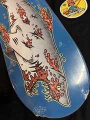 SUPER RARE Jason Ellis Bad Grease Shark Guest Model Skateboard Deck In Shrink
