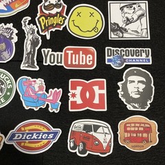 Stickers Pack Pop Culture Cartoon Skating Skater Skate 24 Piece Sticker Lot