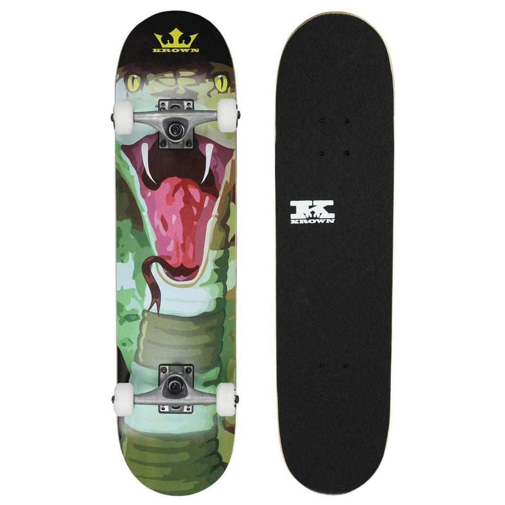Krown Rookie Skateboard Complete Cobra 7.5″