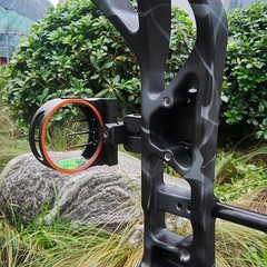 3-Pin .019 Fiber Optics Bow Sight For Compound Bow Hunting Competition Practice