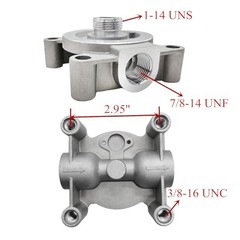 iFJF FB3Fuel Filter Base Replacement for Filter FF04 FF05 FF05C FF05D FF23 1