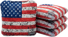 Professional Dual Sided Cornhole Bags- 16 Oz 6X6 W/Premium Resin Fill – Official