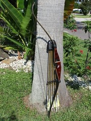 B55 Dacron Flemish Twist Longbow & Recurve Bow String W/ String Silencers