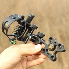 Compound Bow Sight 5 Pin 7 Pin Micro Adjustable 0.019″ Archery Hunting Shooting