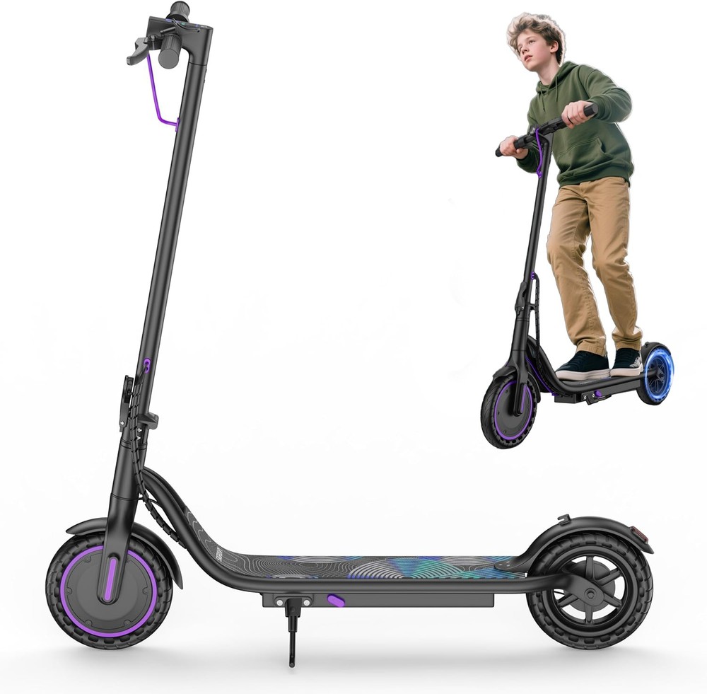Sigravy B2 Electric Scooter 350W 19MPH APP Folding Lightweight Solid Tire Teens