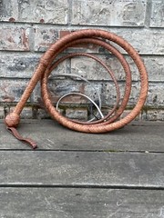 INDIANA JONES – F&G CUSTOMS 10-ft Kangaroo Bullwhip Cosplay ANY INDY FILM STYLE
