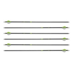 30″ Pure Carbon Arrows Straightness0.003 for Recurve/Compound Bow Hunting Target