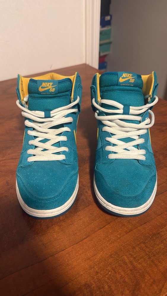 Nike SB Dunk High / Tropical Teal / OG None / Sz. 10m Great Condition!