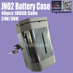 Ebike Battery case Max 40pcs 18650 Cells Box Folding bike Battery box 24/36V/48V