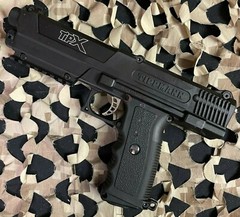 NEW Tippmann TiPX Trufeed Deluxe Pistol Kit – Black/Black