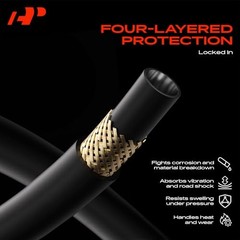 Power Steering Return Hose Line Assembly Compatible with Ram 2500 2011-2018,