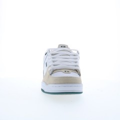 Globe Fusion GBFUS Mens White Leather Lace Up Skate Inspired Sneakers Shoes