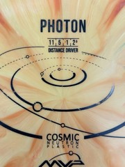 MVP Discs Cosmic Neutron Photon Disc Golf Distance Driver 11/5/-1/2.5 Orange
