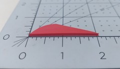 2.0″ Red Raptor II R2 Vanes By Norway Industries: Bulk Package Of 500 Count