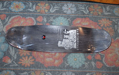 Stranglove Skateboards Serial Party I 8.875 Deck Sean Cliver Signed Art Screened