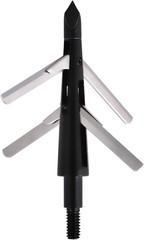 6PK Hunting Broadhead 100 Grain 4 Mechanical Blade for Compound Bows and Crossbo