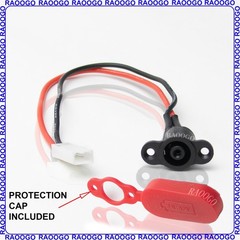 2PCS Charging Port for Electric Scooter fit M365