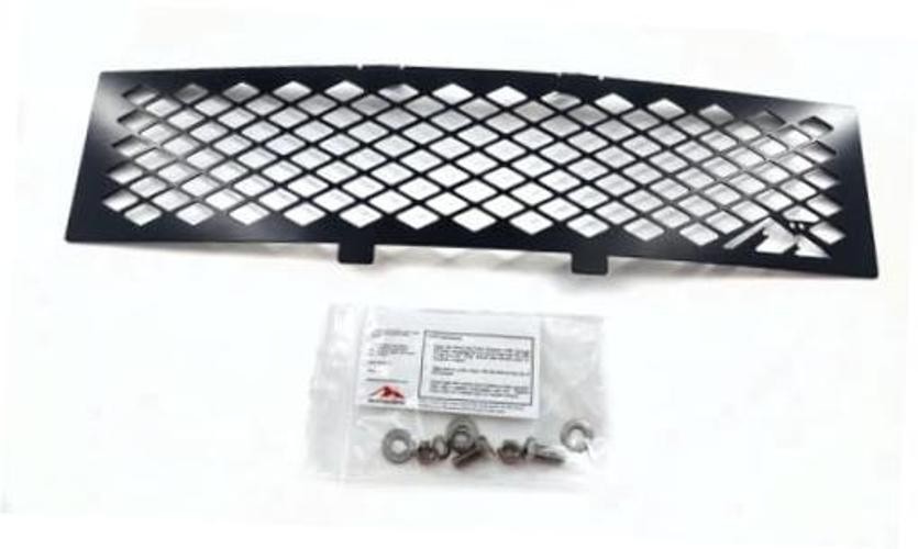 Small Diamond Powder Coated Black Stainless Steel Bumper Grille Insert