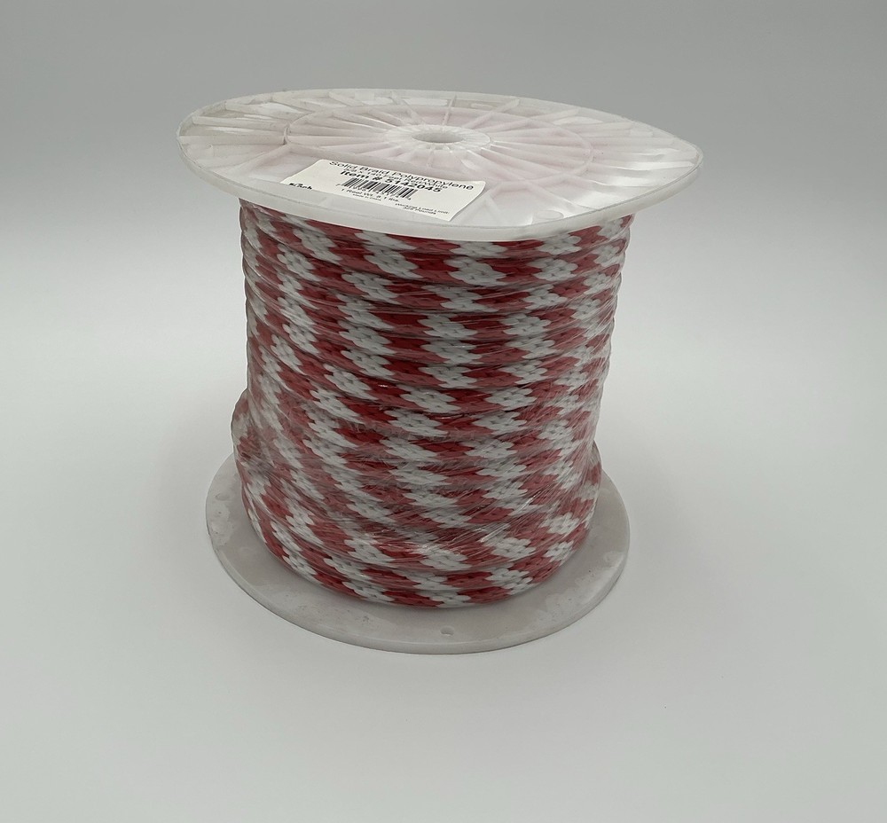 Koch Industries 5/8 in. D X 140 ft. L Green/White Solid Braided Poly Derby Rope