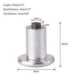 for Studs for Tires 100pcs 9mm/0.35″ Wheel Tyre Stud Screws Tire Spikes for C…