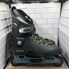 Size 10 Vintage Roces 62 Impala Lowrider Mens Agressive Inline Skates Made Italy