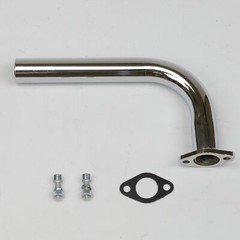Header Exhaust Pipe for Predator 301cc & 420cc, Honda GX240, GX270, GX390 8HP