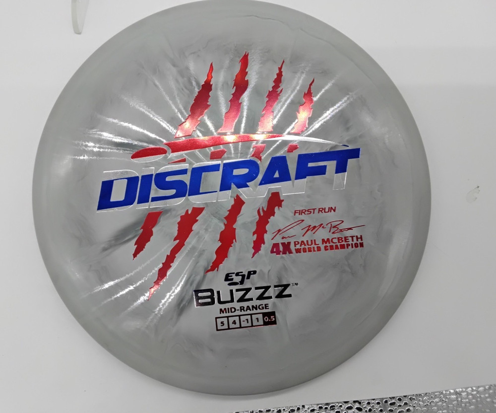 4X Claw Starburst Buzzz McBeth Discraft Disc Golf NEW 177+ grams