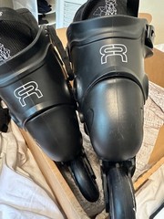 FR Skates FR1 80 Black – 243mm Frame / 80mm Wheels US7.5 Men