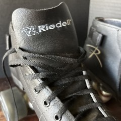 Riedell 122 Derby Speed Quad Roller Skates Black USA Size 4 D/B LO