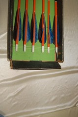Ben Pearson Vintage Archery Hunting Arrows For Recurve/Long Bow – 6 Arrows