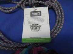 Ecoluxe 10′ Lead Rope Halter Weaver Organic Bamboo Multi-Color