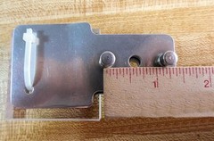 Pair of Blevins BUCKLES for Western Saddle Stirrup 2″ Leather w/ vertical posts
