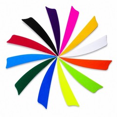 3″ 4″ 5″ Archery Arrow Natural Turkey Feathers Shield Cut Fletching Fletches DIY