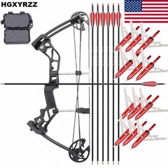 Rapid Bow 6Arrows Compound Bow Shooter Launcher Hunting Shoting Orbital Archery