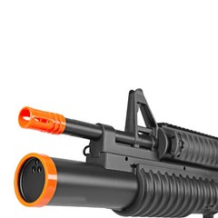 BBTac Airsoft Gun Electric Rifle Full Auto M813 AEG w/ Launcher