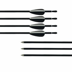 32in 12PCS Recurve Bow Mixed Carbon ArrowsHunting Practice Archery Target Arrow
