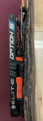 Elite Option 6 50# D/W 28″ D/L Canyon Orange Ready to Shoot Good Condition