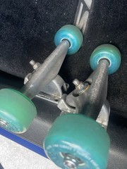 2 Gullwing 10″ Charger Skateboard Trucks Longboard Ricta Cloud Wheels