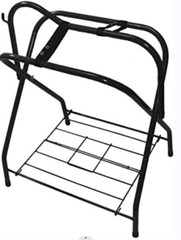 Foldable Freestanding Saddle Rack Stand 26 x 19 x 33 inches.