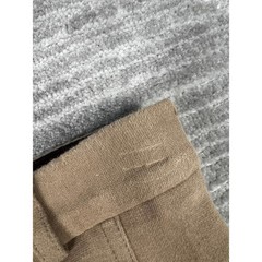 On Course Breeches Womens 34L Tan Cotton Naturals Shapely Equestrian Knee Patch
