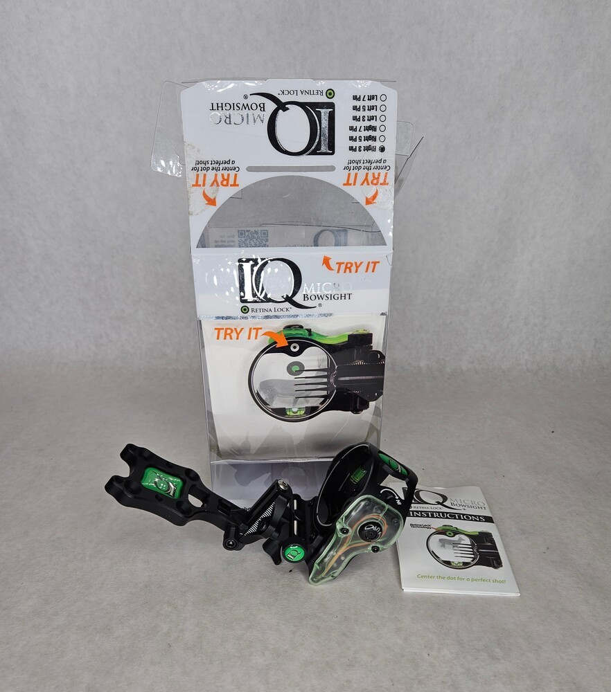 IQ Micro Bowsight Retina Lock 3 Pin Right Handed Bow Sight