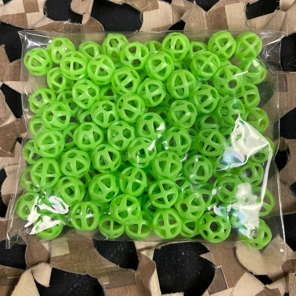 NEW Atomic Pickle Industries ATOM6 Reusable Projectiles (100 Pack) – Green