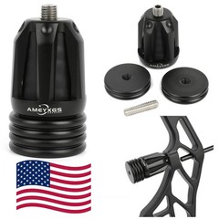 Archery Hunting Bow Stabilizer Damper Silencer Riser Shock Absorber Compound Bow