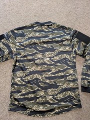 Valken Tactical Paintball Jersey Top Mens Medium Tiger Camo
